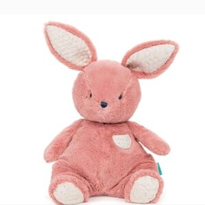 BABY GUND "Oh So Snuggly" Bunny Rabbit Soft Pink Stuffed Plush Cuddly Lovey